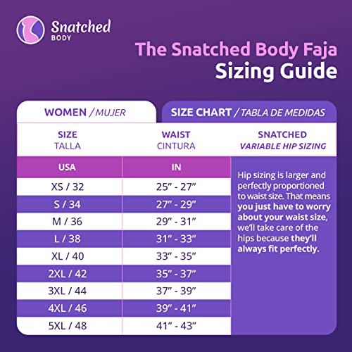 Snatched Body - Women's Stage 2 Faja Colombians without Bra Shapewear - Body Suits BBL Post Surgery Compression Garment - Tummy Control, Butt Lifting, Liposuction & Reductoras Moldeadoras-Black Medium